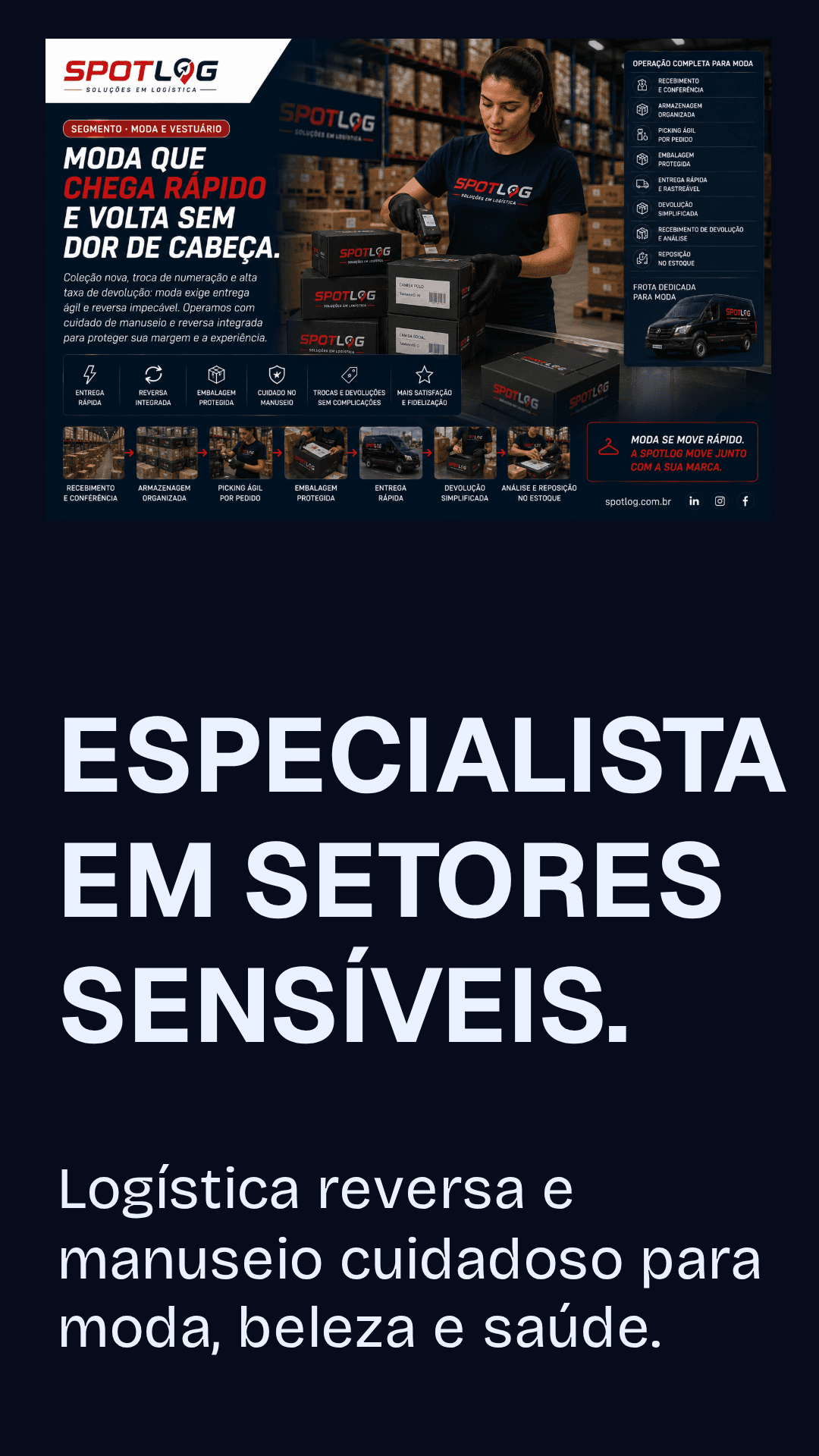Sua marca em boas mãos